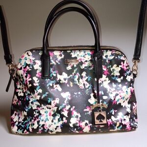 Kate Spade Black Floral Women's Bag